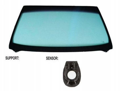 Acessar a peça Para-brisas verde acustico serigrafia sensor chuva/luz frisoinferior janela