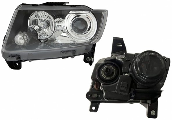 Acessar a peça Farol elétrico esquerdo, H9