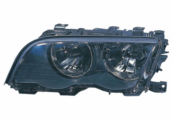 Acessar a peça Farol esquerdo H7+H7 [Preto] [Preto