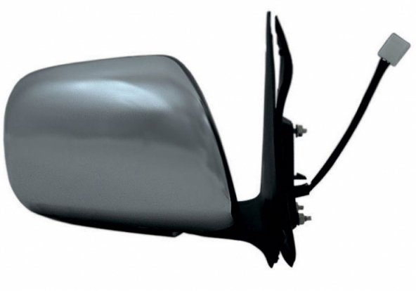 Acessar a peça Espelho retrovisor elétrico direito, convexo, cromado