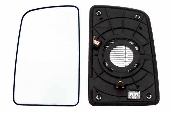 Acessar a peça Vidro + suporte para espelho retrovisor esquerdo, convexo, aquecido
