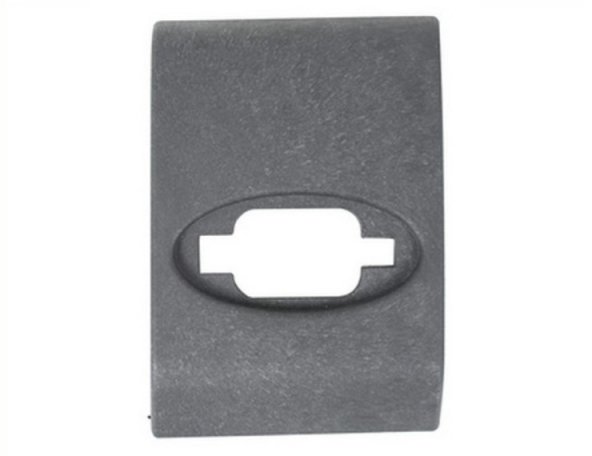 Acessar a peça Friso do pilar direito, preto, orifício retro-refletor