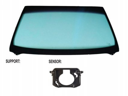 Acessar a peça Para-brisas verde controlo solar serigrafia sensor chuva/luzfriso inferior janela