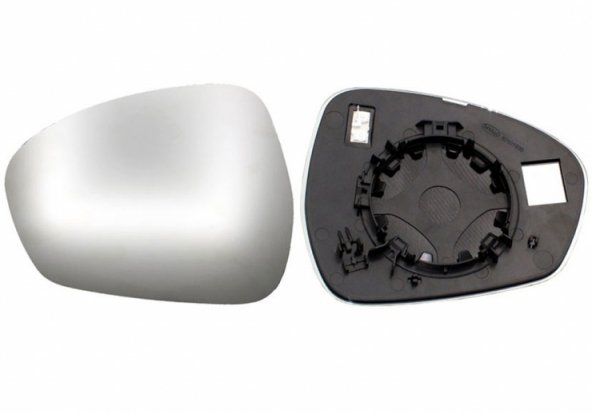 Acessar a peça Vidro + suporte do espelho retrovisor esquerdo, convexo, aquecido (2 pinos)