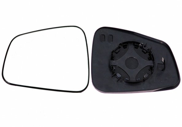 Acessar a peça Vidro + suporte para espelho retrovisor esquerdo, convexo