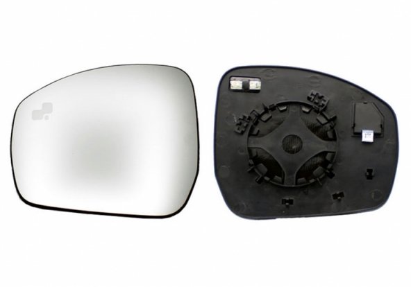 Acessar a peça Vidro + suporte do espelho retrovisor esquerdo, convexo, aquecido, side (2 pinos)