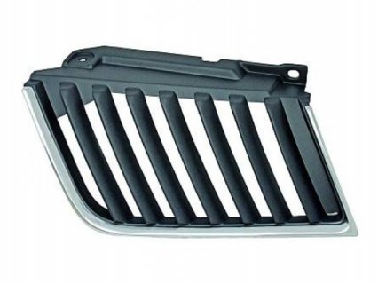 Acessar a peça Grelha esquerda cromada/preta