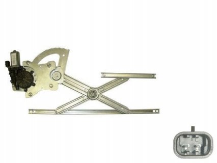 Acessar a peça Elevador vidro frontal direito eletrico com motor não confort 4 portas 2 pins