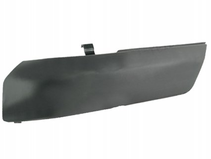 Acessar a peça Friso esquerda para choques frente preta