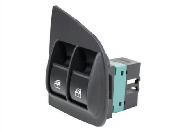 Acessar a peça Painel 2 interruptores levantador do vidro dianteiro esquerdo, preto (10 pinos)