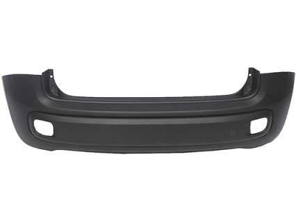 Acessar a peça Para choques traseiro preto rugoso modelo van