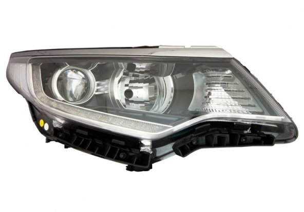 Acessar a peça Farol elétrico direito, LED, H7+HB3