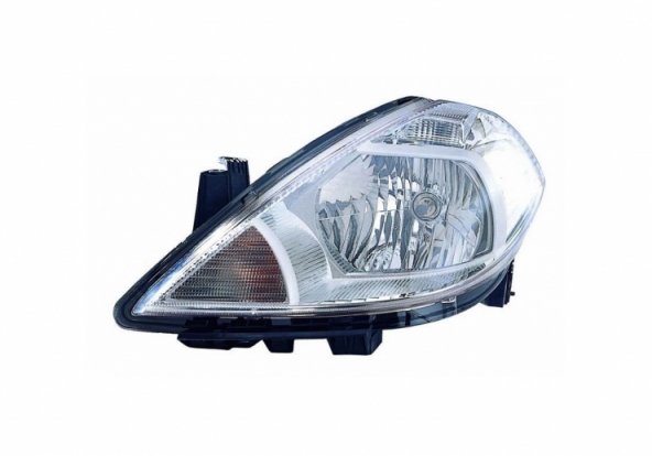 Acessar a peça Farol elétrico esquerdo, H4