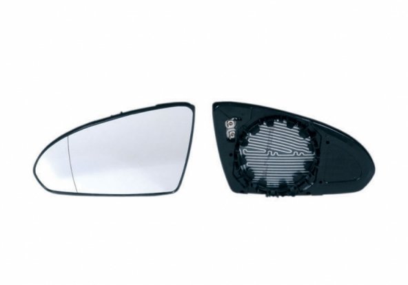 Acessar a peça Vidro com suporte esquerdo asferico, termico