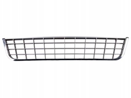 Acessar a peça Grelha central para choques frente preta com quadro cromado