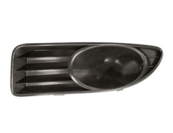 Acessar a peça Grelha do para choques esquerdo, preta, fechada, farol nevoeiro