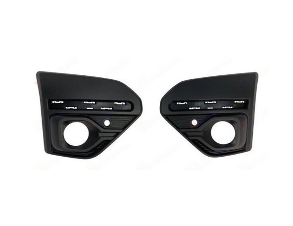 Acessar a peça Kit grelha para choques preto, farol nevoeiro, sensores