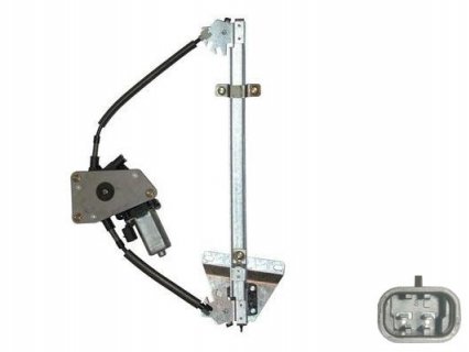 Acessar a peça Elevador vidro traseiro direito eletrico com motor não confort wagon unicamente 2 pins