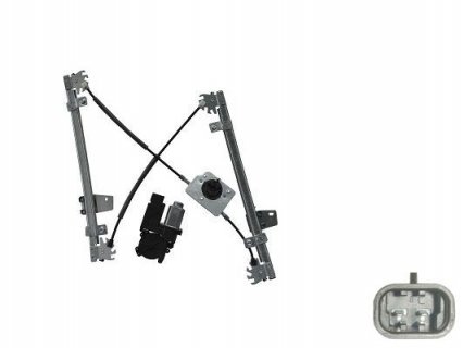 Acessar a peça Elevador vidro frontal esquerdo eletrico com motor confort 4portas 6 pins familiar