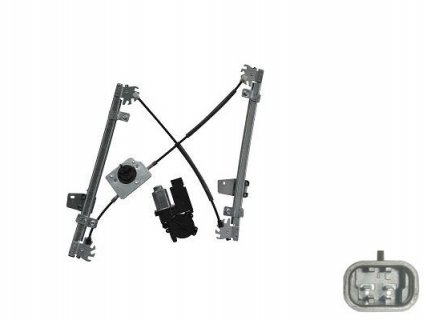 Acessar a peça Elevador vidro frontal direito eletrico com motor confort 4portas 6 pins familiar