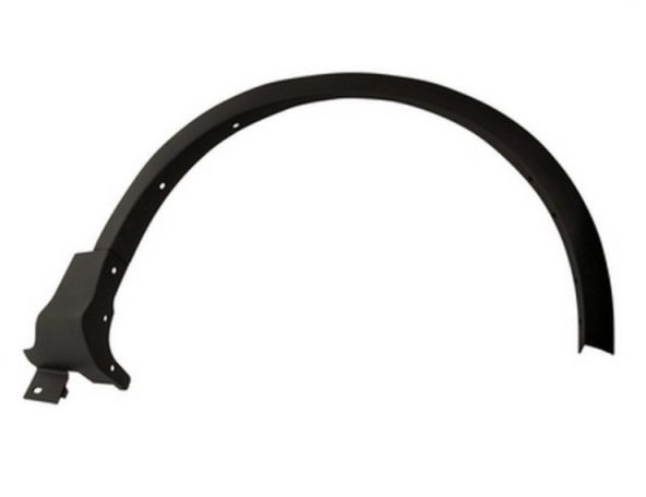 Acessar a peça Aba guarda lamas dianteira direita, preta