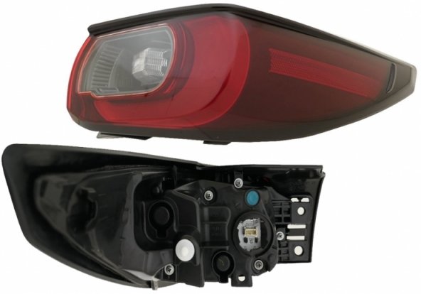 Acessar a peça Farolim traseiro direito, LED