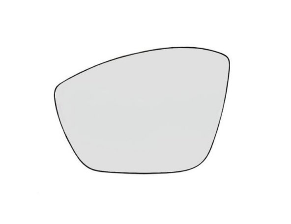 Acessar a peça Vidro + suporte espelho retrovisor esquerdo, convexo, aquecido