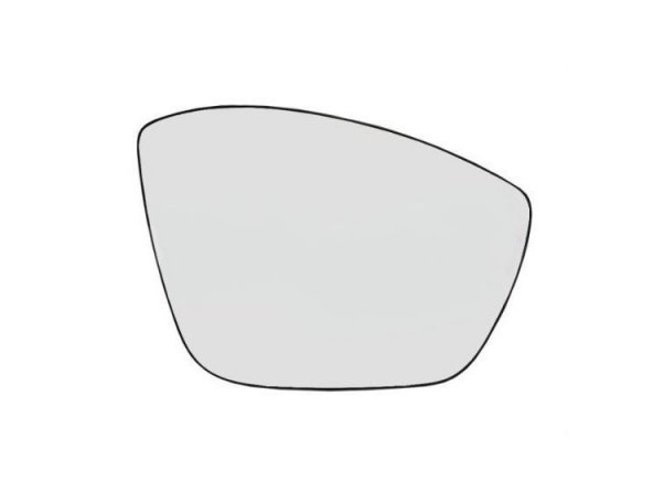 Acessar a peça Vidro + suporte espelho retrovisor direito, convexo, aquecido