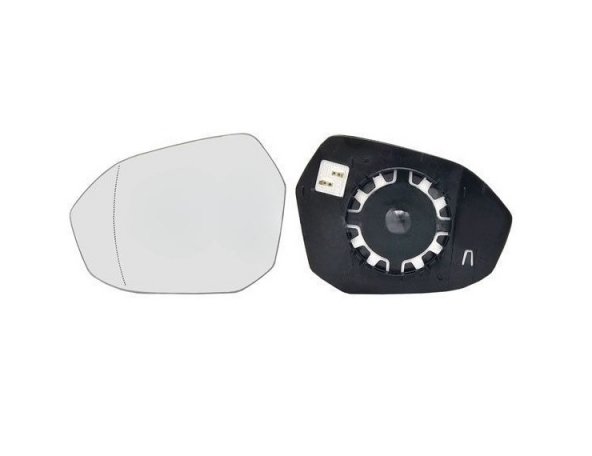 Acessar a peça Vidro + suporte do espelho retrovisor esquerdo, asférico, aquecido