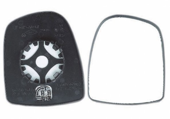 Acessar a peça Vidro com suporte esquerdo convexo, termico