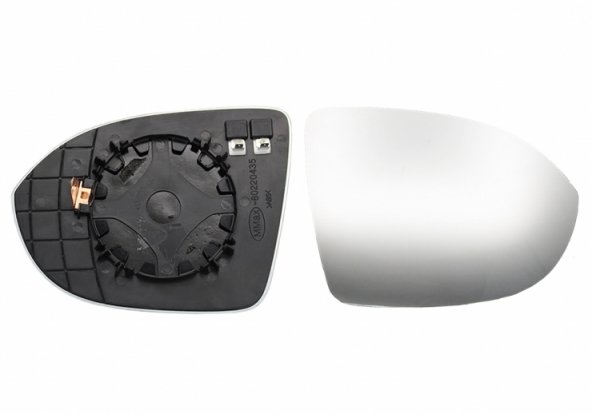 Acessar a peça Vidro + suporte espelho retrovisor direito, convexo, aquecido