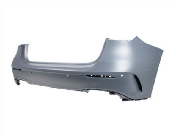 Acessar a peça Para choques traseiro, preparado, com tampa de gancho, orifícios sensores, park assist (modelo AMG)