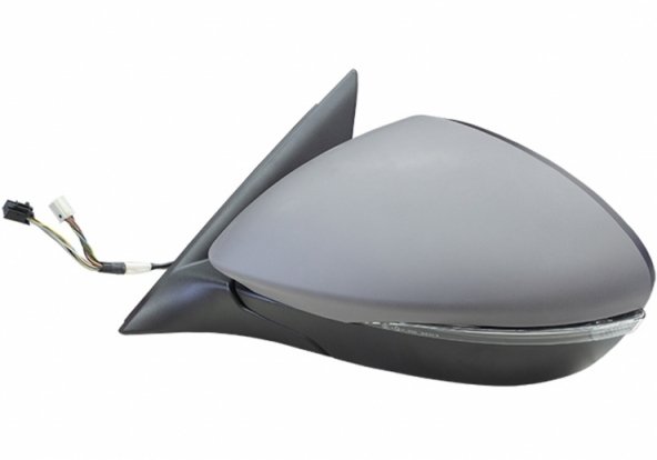 Acessar a peça Espelho retrovisor elétrico esquerdo, convexo, aquecido, preparado, com pisca, LED (6 pinos)