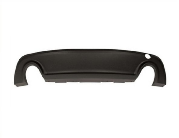 Acessar a peça Spoiler para choques traseiro, preto, escape duplos