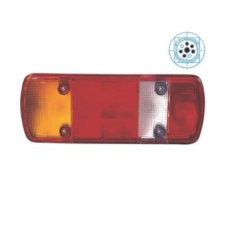 Acessar a peça Farolim traseiro com luz de matrícula esquerdo