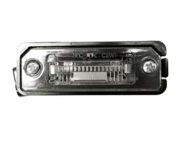 Acessar a peça Luz matrícula com lâmpada