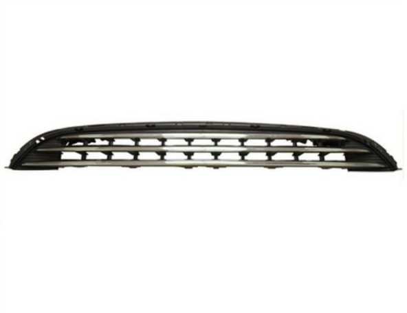 Acessar a peça Grelha preta, friso cromado