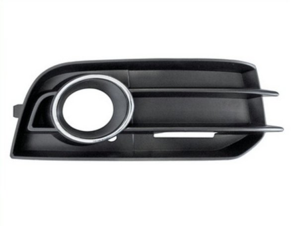 Acessar a peça Grelha para choques direito, preta, farol farol nevoeiro