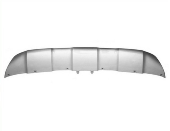 Acessar a peça Friso inferior central inferior para choques frente, prateada