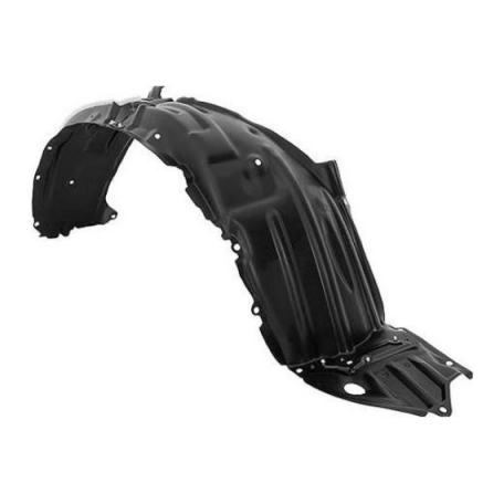 Acessar a peça Cava de roda frente esquerda, com isolamento acústico