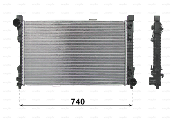 Acessar a peça Radiador 405x650x28