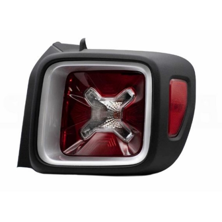 Acessar a peça Farolim traseiro direito, friso preta/prata