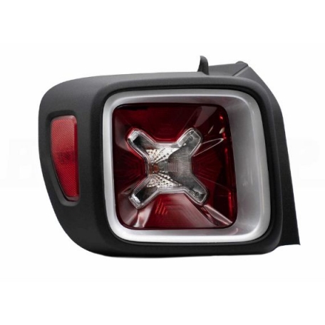 Acessar a peça Farolim traseiro esquerdo, friso preta/prata