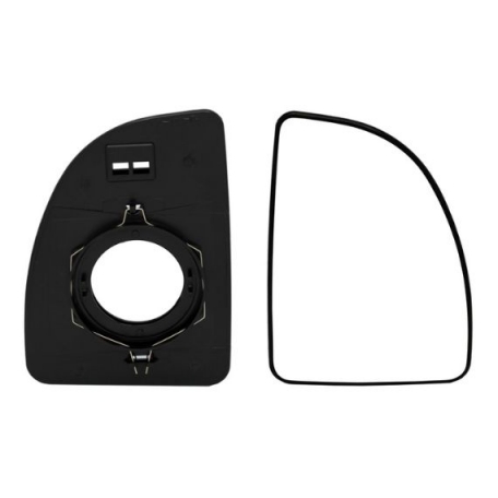 Acessar a peça Vidro + suporte espelho retrovisor direito, convexo (Grande) (A partir de 1999)
