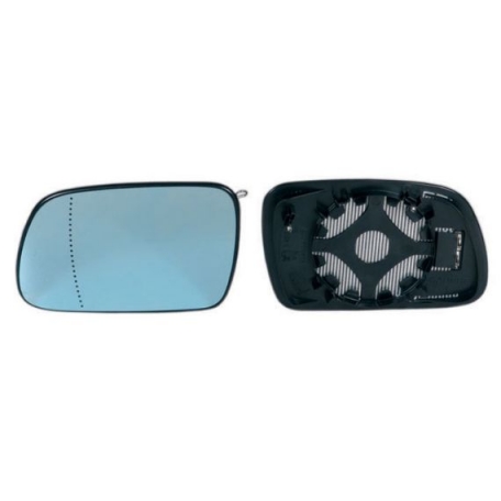 Acessar a peça Vidro + suporte espelho retrovisor esquerdo, aquecido, asférico, azul (A partir de 2003)