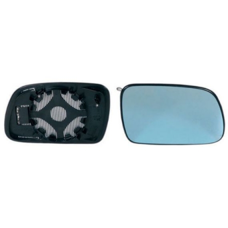 Acessar a peça Vidro + suporte espelho retrovisor direito, convexo, azul, aquecido (a partir de 2003)