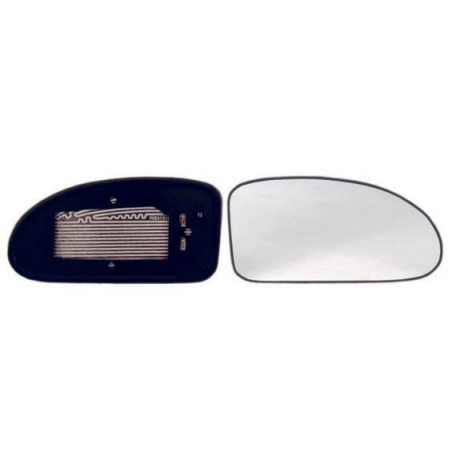 Acessar a peça Vidro + suporte espelho retrovisor direito, convexo, aquecido