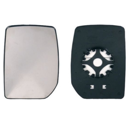 Acessar a peça Vidro + suporte espelho retrovisor esquerdo, convexo (Grande)