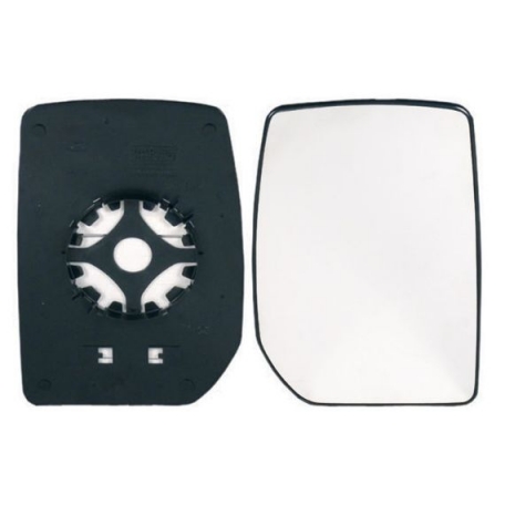 Acessar a peça Vidro + suporte espelho retrovisor direito, convexo (Grande)