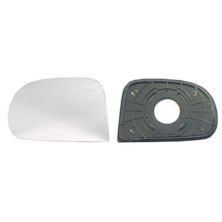 Acessar a peça Vidro + suporte espelho retrovisor esquerdo, convexo (até 2001)